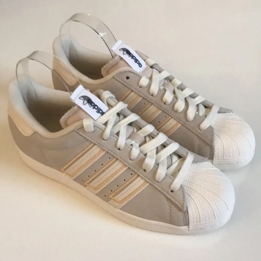 Adidas Superstar Originals Mens Shoes Mens Size 9 GY0984 White Pulse Amber NWOB